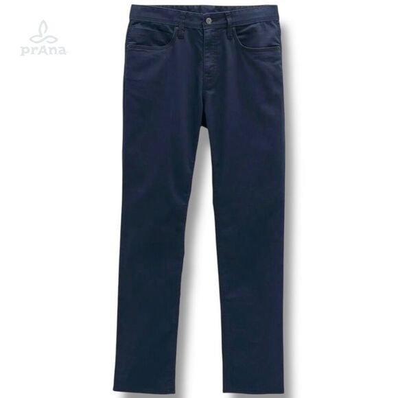 NWT prAna Bridger Jeans Men’s Size 30x36 in Indie Blue - Picture 1 of 9